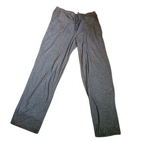 Tahari Lounge Pants Womens L Striped Knit Drawstring Casual Pajama‎ Bottoms